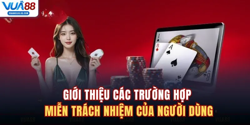 Giới thiệu các trường hợp miễn trách nhiệm của người dùng
