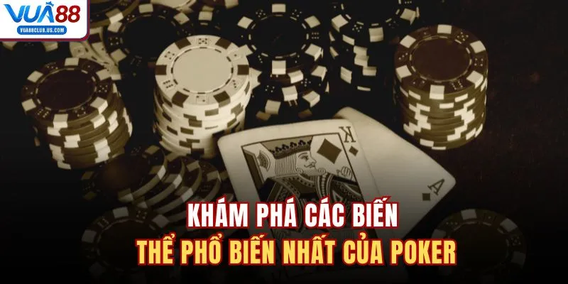 Khám phá các biến thể phổ biến nhất của Poker 